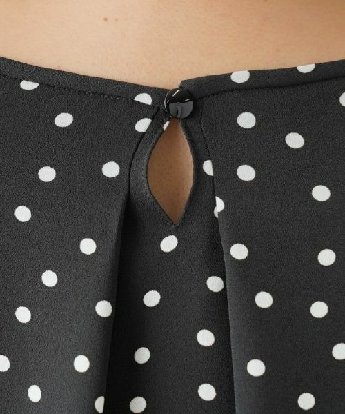 Leilian PLUS HOUSE / レリアンプラスハウス シャツ・ブラウス | 【店舗人気】ドット柄ブラウス【プラス企画】 | 詳細9