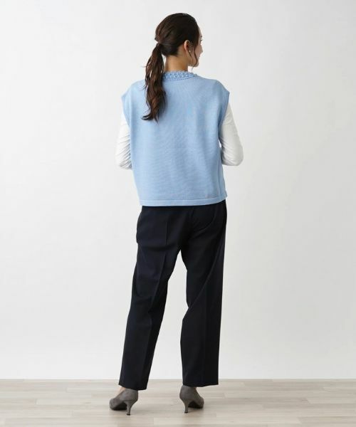 Leilian PLUS HOUSE / レリアンプラスハウス テーラードジャケット | ニットベスト【MUSE BY ROCHAS Premiere】 | 詳細6