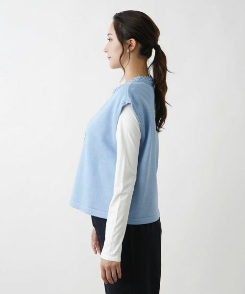 Leilian PLUS HOUSE / レリアンプラスハウス テーラードジャケット | ニットベスト【MUSE BY ROCHAS Premiere】 | 詳細8