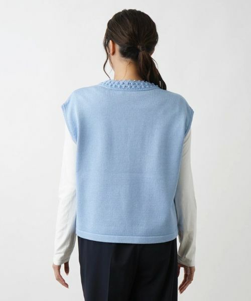 Leilian PLUS HOUSE / レリアンプラスハウス テーラードジャケット | ニットベスト【MUSE BY ROCHAS Premiere】 | 詳細9