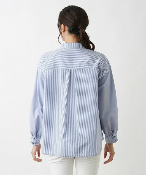 Leilian PLUS HOUSE / レリアンプラスハウス シャツ・ブラウス | 襟付きブラウス【MUSE BY ROCHAS Premiere】 | 詳細10