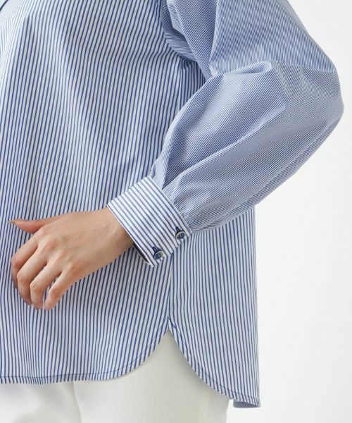 Leilian PLUS HOUSE / レリアンプラスハウス シャツ・ブラウス | 襟付きブラウス【MUSE BY ROCHAS Premiere】 | 詳細13