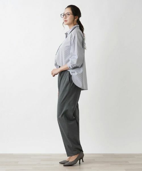 Leilian PLUS HOUSE / レリアンプラスハウス シャツ・ブラウス | 襟付きブラウス【MUSE BY ROCHAS Premiere】 | 詳細2