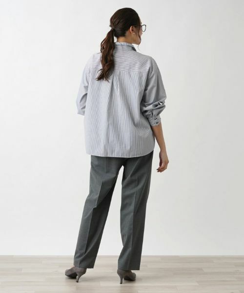 Leilian PLUS HOUSE / レリアンプラスハウス シャツ・ブラウス | 襟付きブラウス【MUSE BY ROCHAS Premiere】 | 詳細3