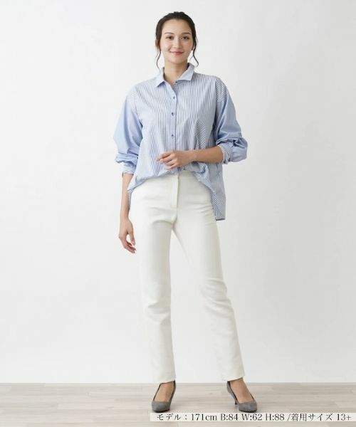 Leilian PLUS HOUSE / レリアンプラスハウス シャツ・ブラウス | 襟付きブラウス【MUSE BY ROCHAS Premiere】 | 詳細5