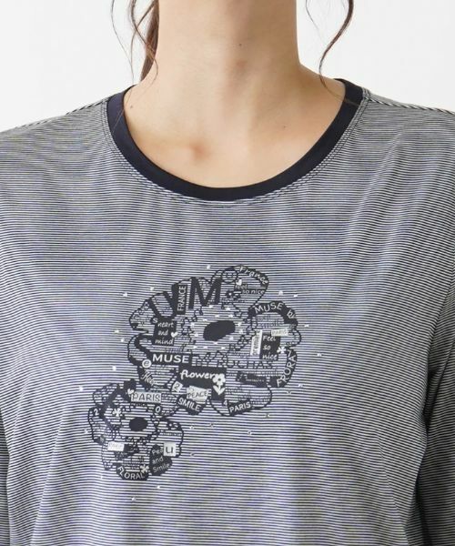 Leilian PLUS HOUSE / レリアンプラスハウス カットソー | ボーダーカットソー【MUSE BY ROCHAS Premiere】 | 詳細7