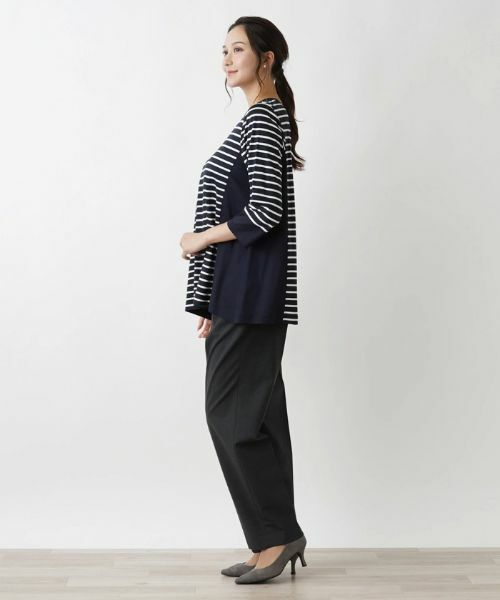 Leilian PLUS HOUSE / レリアンプラスハウス カットソー | クルーネックカットソー【MUSE BY ROCHAS Premiere】 | 詳細15