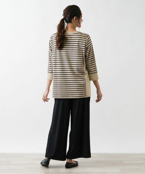 Leilian PLUS HOUSE / レリアンプラスハウス カットソー | クルーネックカットソー【MUSE BY ROCHAS Premiere】 | 詳細3