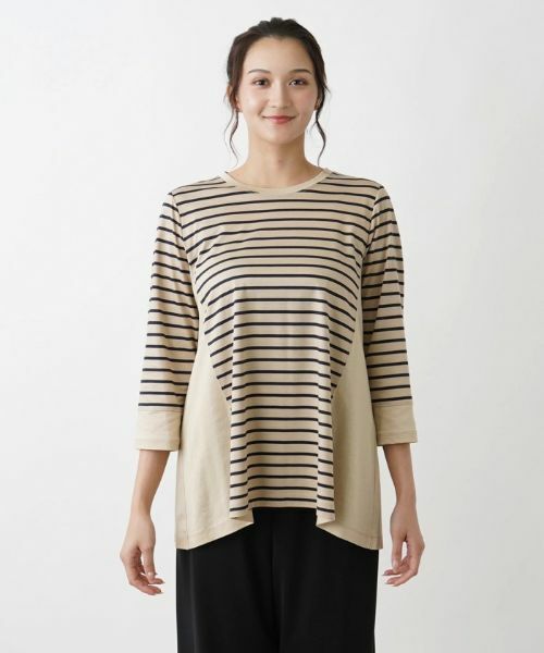 Leilian PLUS HOUSE / レリアンプラスハウス カットソー | クルーネックカットソー【MUSE BY ROCHAS Premiere】 | 詳細4