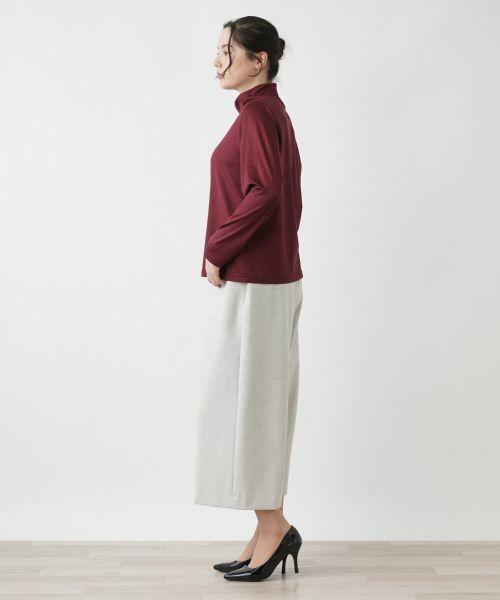Leilian PLUS HOUSE / レリアンプラスハウス カットソー | 【店舗人気】ハイネックカットソー【シルク混】 | 詳細20