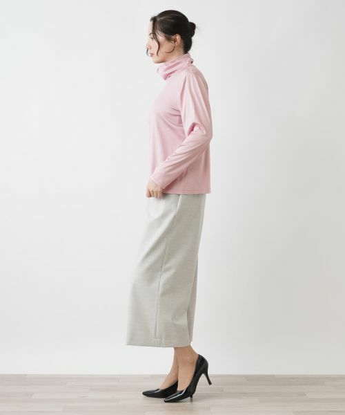 Leilian PLUS HOUSE / レリアンプラスハウス カットソー | 【店舗人気】ハイネックカットソー【シルク混】 | 詳細29