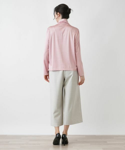 Leilian PLUS HOUSE / レリアンプラスハウス カットソー | 【店舗人気】ハイネックカットソー【シルク混】 | 詳細30