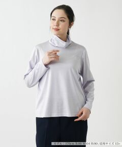 Leilian PLUS HOUSE / レリアンプラスハウス カットソー | 【店舗人気】タートルネックカットソー【シルク混】