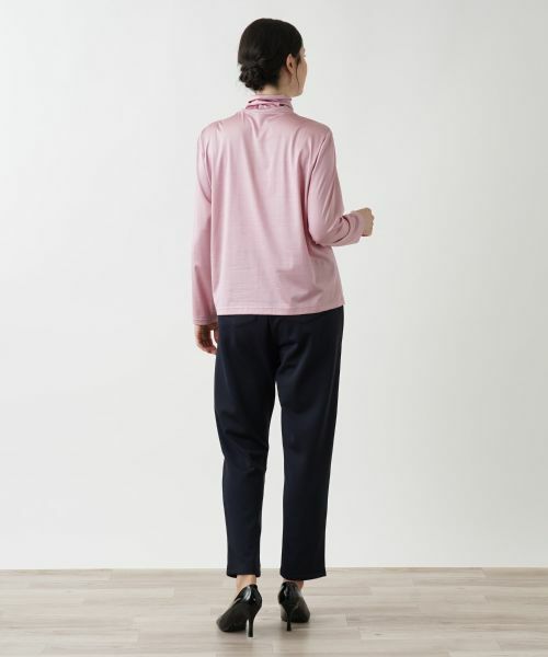 Leilian PLUS HOUSE / レリアンプラスハウス カットソー | 【店舗人気】タートルネックカットソー【シルク混】 | 詳細12
