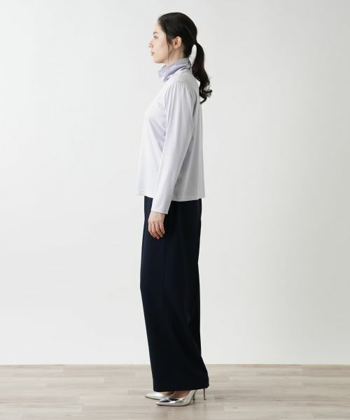 Leilian PLUS HOUSE / レリアンプラスハウス カットソー | 【店舗人気】タートルネックカットソー【シルク混】 | 詳細14