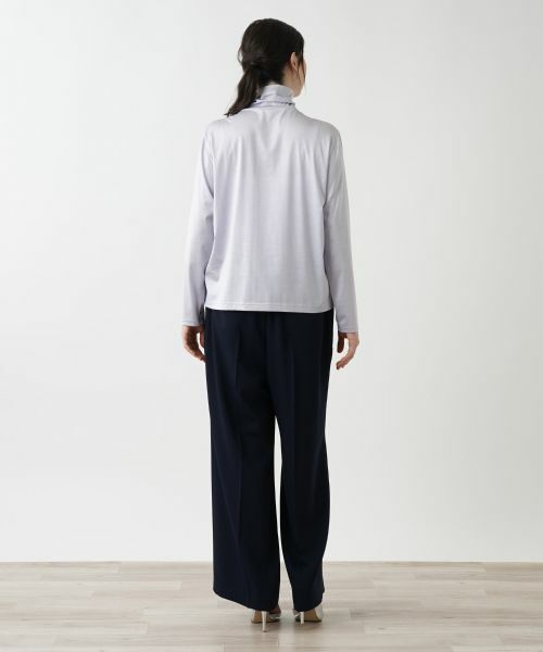 Leilian PLUS HOUSE / レリアンプラスハウス カットソー | 【店舗人気】タートルネックカットソー【シルク混】 | 詳細15