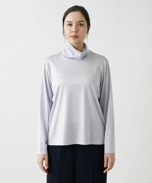 Leilian PLUS HOUSE / レリアンプラスハウス カットソー | 【店舗人気】タートルネックカットソー【シルク混】 | 詳細16