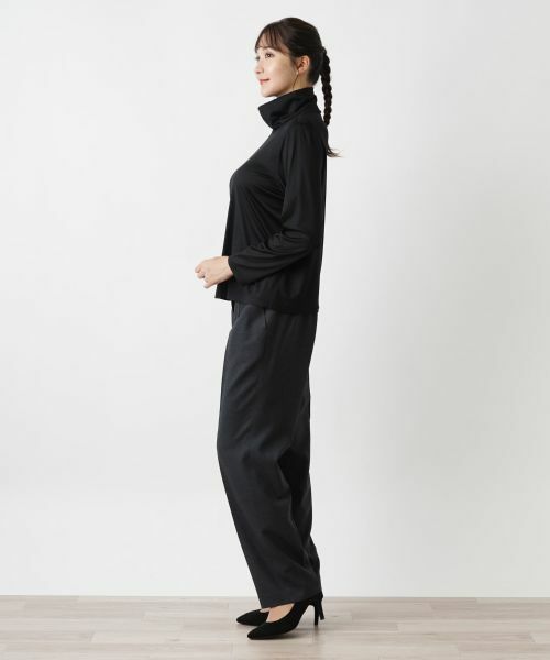 Leilian PLUS HOUSE / レリアンプラスハウス カットソー | 【店舗人気】タートルネックカットソー【シルク混】 | 詳細24