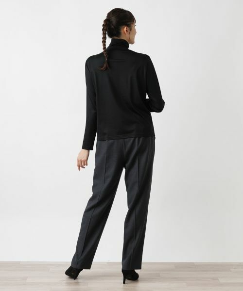 Leilian PLUS HOUSE / レリアンプラスハウス カットソー | 【店舗人気】タートルネックカットソー【シルク混】 | 詳細25