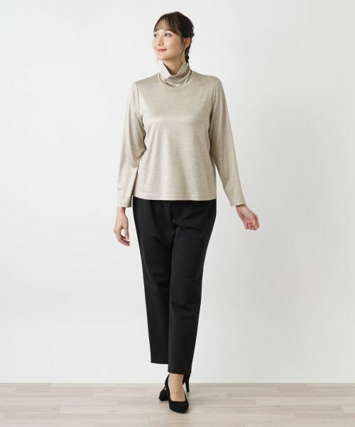 Leilian PLUS HOUSE / レリアンプラスハウス カットソー | 【店舗人気】タートルネックカットソー【シルク混】 | 詳細26