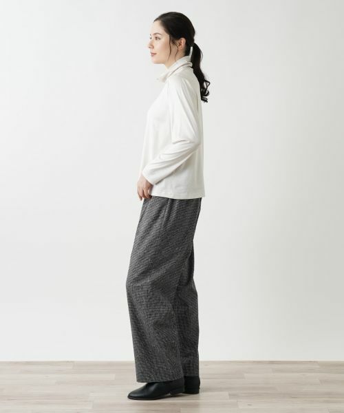 Leilian PLUS HOUSE / レリアンプラスハウス カットソー | 【店舗人気】タートルネックカットソー【シルク混】 | 詳細5