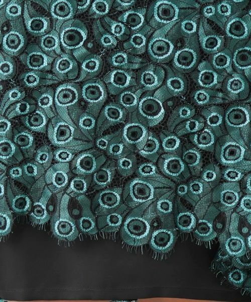 Leilian PLUS HOUSE / レリアンプラスハウス ドレス | ピーコックモチーフワンピース【プラス企画】 | 詳細12