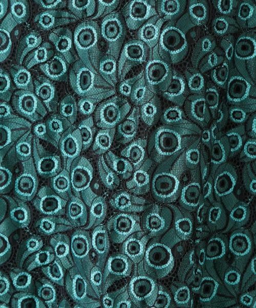 Leilian PLUS HOUSE / レリアンプラスハウス ドレス | ピーコックモチーフワンピース【プラス企画】 | 詳細13