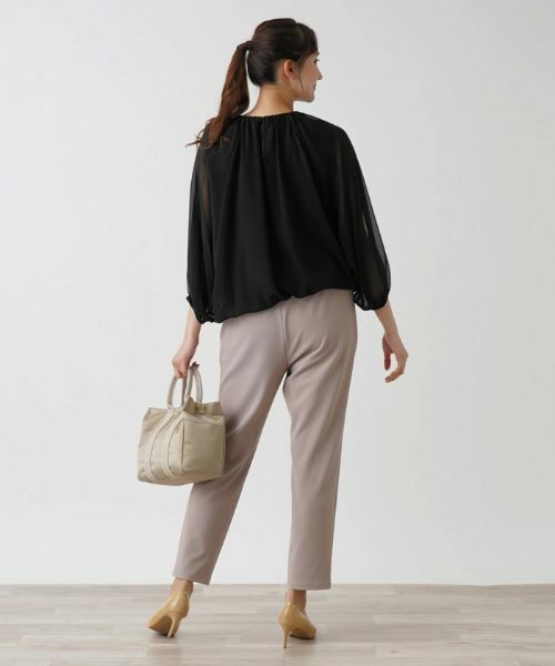 Leilian PLUS HOUSE / レリアンプラスハウス シャツ・ブラウス | バルーンブラウス【プラス企画】 | 詳細3