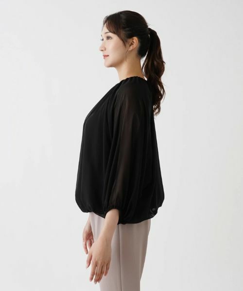 Leilian PLUS HOUSE / レリアンプラスハウス シャツ・ブラウス | バルーンブラウス【プラス企画】 | 詳細5