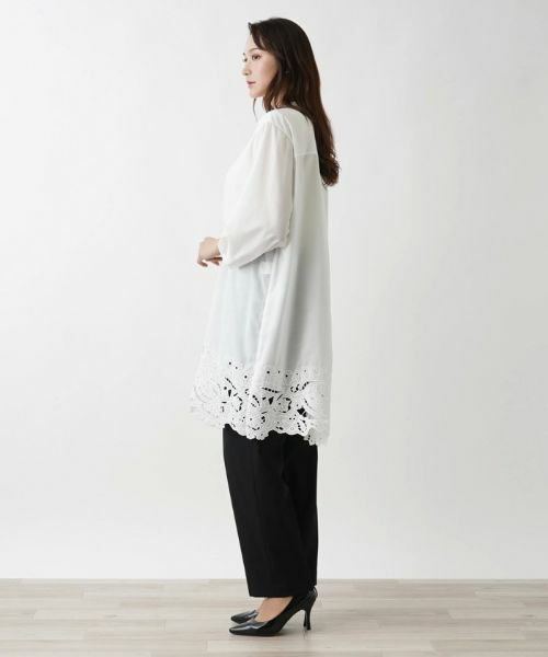 Leilian PLUS HOUSE / レリアンプラスハウス シャツ・ブラウス | チュニックブラウス【プラス企画】 | 詳細2