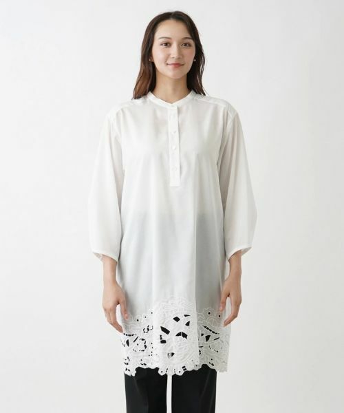 Leilian PLUS HOUSE / レリアンプラスハウス シャツ・ブラウス | チュニックブラウス【プラス企画】 | 詳細4