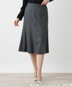 Leilian PLUS HOUSE / レリアンプラスハウス ミニ・ひざ丈スカート | フレアスカート