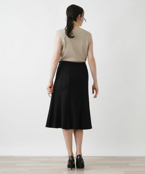 Leilian PLUS HOUSE / レリアンプラスハウス ミニ・ひざ丈スカート | フレアスカート | 詳細3