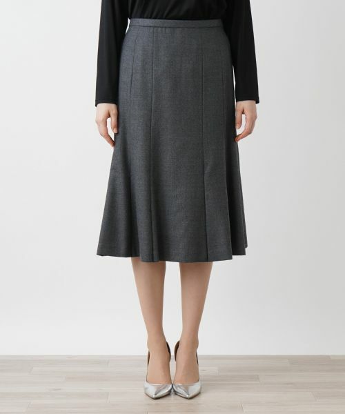 Leilian PLUS HOUSE / レリアンプラスハウス ミニ・ひざ丈スカート | フレアスカート | 詳細9