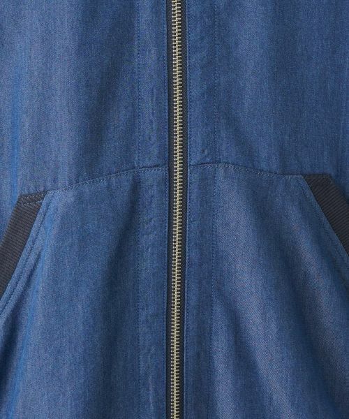 Leilian PLUS HOUSE / レリアンプラスハウス カーディガン・ボレロ | 異素材ドッキングパーカー【MUSE BY ROCHAS Premiere】 | 詳細14