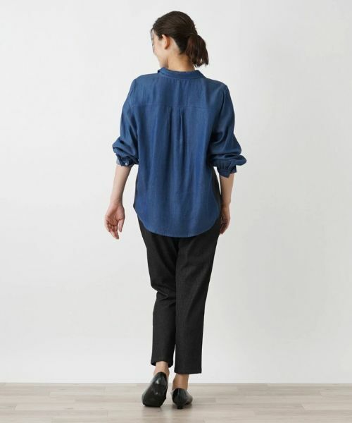 Leilian PLUS HOUSE / レリアンプラスハウス シャツ・ブラウス | デニム風ブラウス【MUSE BY ROCHAS Premiere】 | 詳細3