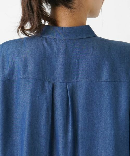 Leilian PLUS HOUSE / レリアンプラスハウス シャツ・ブラウス | デニム風ブラウス【MUSE BY ROCHAS Premiere】 | 詳細8