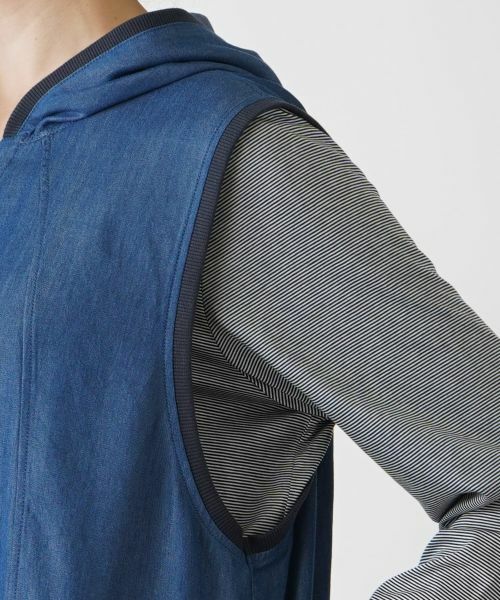 Leilian PLUS HOUSE / レリアンプラスハウス テーラードジャケット | フーデッドベスト【MUSE BY ROCHAS Premiere】 | 詳細12