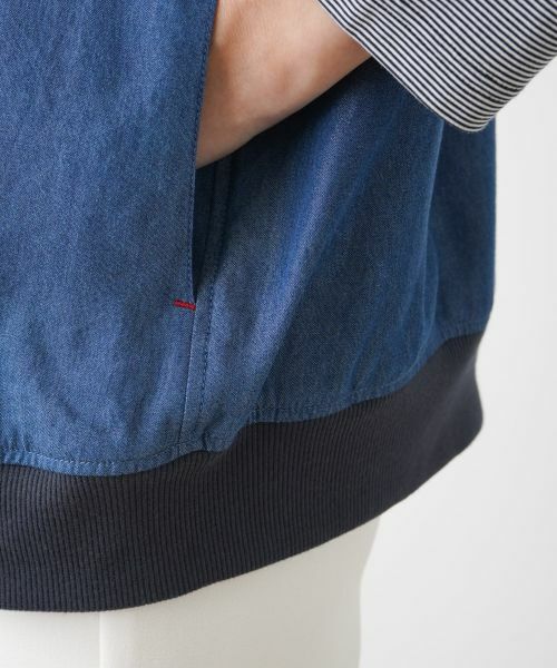 Leilian PLUS HOUSE / レリアンプラスハウス テーラードジャケット | フーデッドベスト【MUSE BY ROCHAS Premiere】 | 詳細13