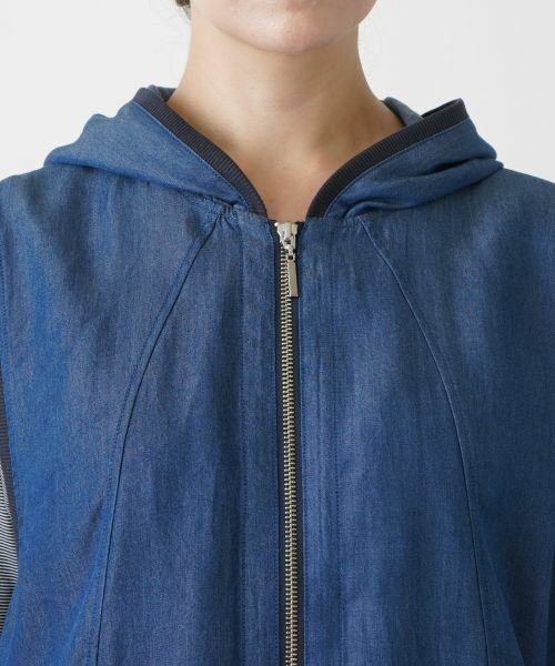 Leilian PLUS HOUSE / レリアンプラスハウス テーラードジャケット | フーデッドベスト【MUSE BY ROCHAS Premiere】 | 詳細8