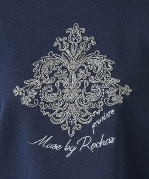 Leilian PLUS HOUSE / レリアンプラスハウス カットソー | フロント刺繍カットソー【MUSE BY ROCHAS Premiere】 | 詳細15