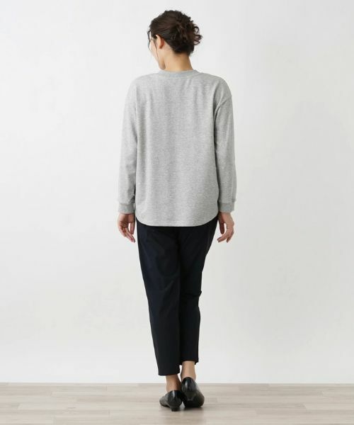 Leilian PLUS HOUSE / レリアンプラスハウス カットソー | フロント刺繍カットソー【MUSE BY ROCHAS Premiere】 | 詳細3