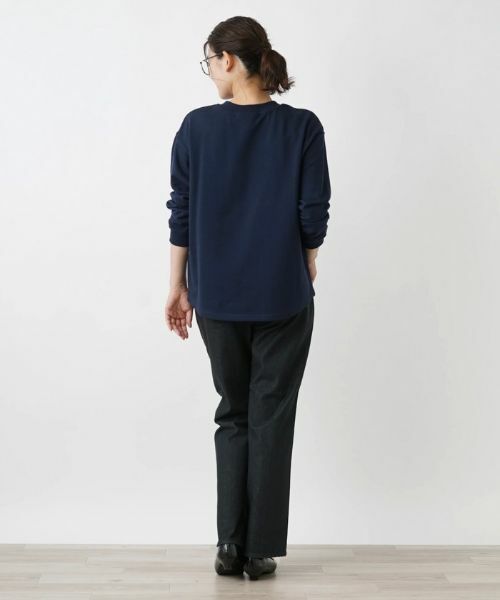 Leilian PLUS HOUSE / レリアンプラスハウス カットソー | フロント刺繍カットソー【MUSE BY ROCHAS Premiere】 | 詳細6