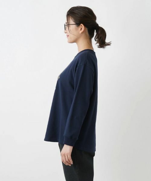 Leilian PLUS HOUSE / レリアンプラスハウス カットソー | フロント刺繍カットソー【MUSE BY ROCHAS Premiere】 | 詳細8