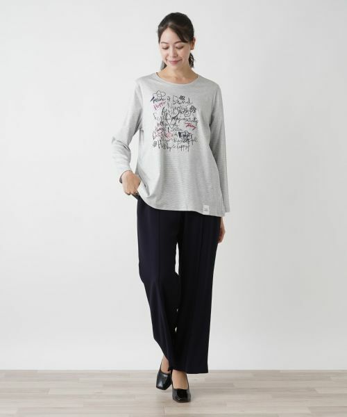 Leilian PLUS HOUSE / レリアンプラスハウス カットソー | カットソー【MUSE BY ROCHAS Premiere】 | 詳細1