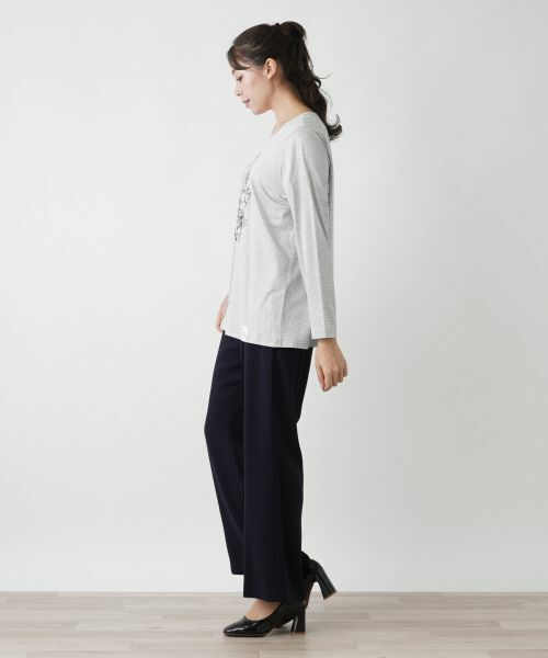 Leilian PLUS HOUSE / レリアンプラスハウス カットソー | カットソー【MUSE BY ROCHAS Premiere】 | 詳細2