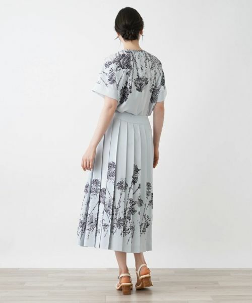 Leilian PLUS HOUSE / レリアンプラスハウス ロング・マキシ丈スカート | 【セットアップ対応商品】プリーツスカート | 詳細3