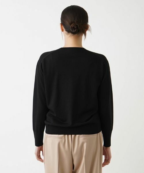 Leilian PLUS HOUSE / レリアンプラスハウス カーディガン・ボレロ | ハイゲージ長袖ニットカーディガン【BOURGE】 | 詳細11