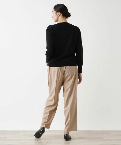 Leilian PLUS HOUSE / レリアンプラスハウス カーディガン・ボレロ | ハイゲージ長袖ニットカーディガン【BOURGE】 | 詳細8