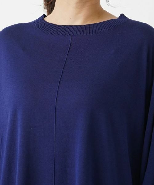 Leilian PLUS HOUSE / レリアンプラスハウス ニット・セーター | チュニック丈ニットプルオーバー【Leilian WHITE LABEL】【BOURGE】 | 詳細13